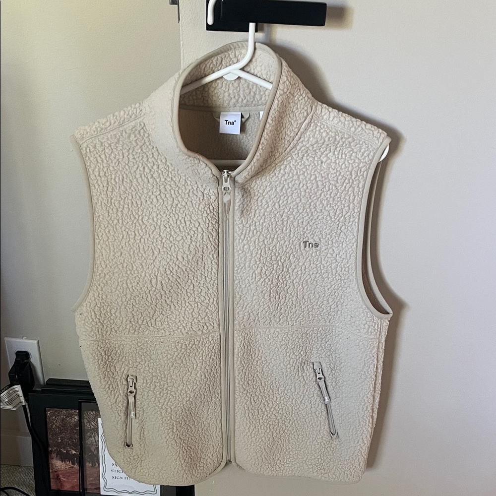 TNA polar fleece vest